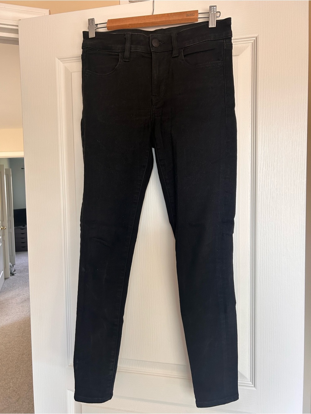 Ne(x)t Level Stretch American Eagle Black Skinny Jeans Jeggings AE Regular 4